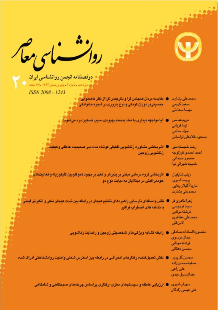 روان شناسی معاصر