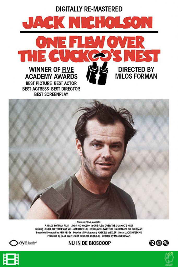 پوستر فیلم دیوانه از قفس پرید (One flew Over the Cukoo’s Nest)