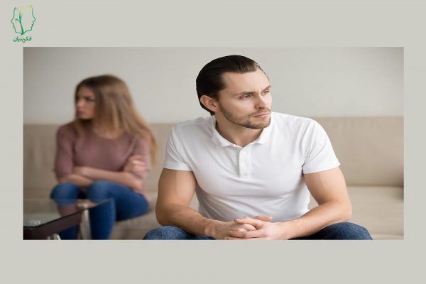 رابطهای که در آن نامزد / همسر را بهعنوان عکسالعمل در برابر نامزد قبلی انتخاب کردهاید
